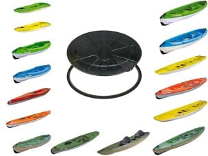 31688 KIT GAVONE OVALE (TAPPO E GHIERA) + VITI Bic Sport