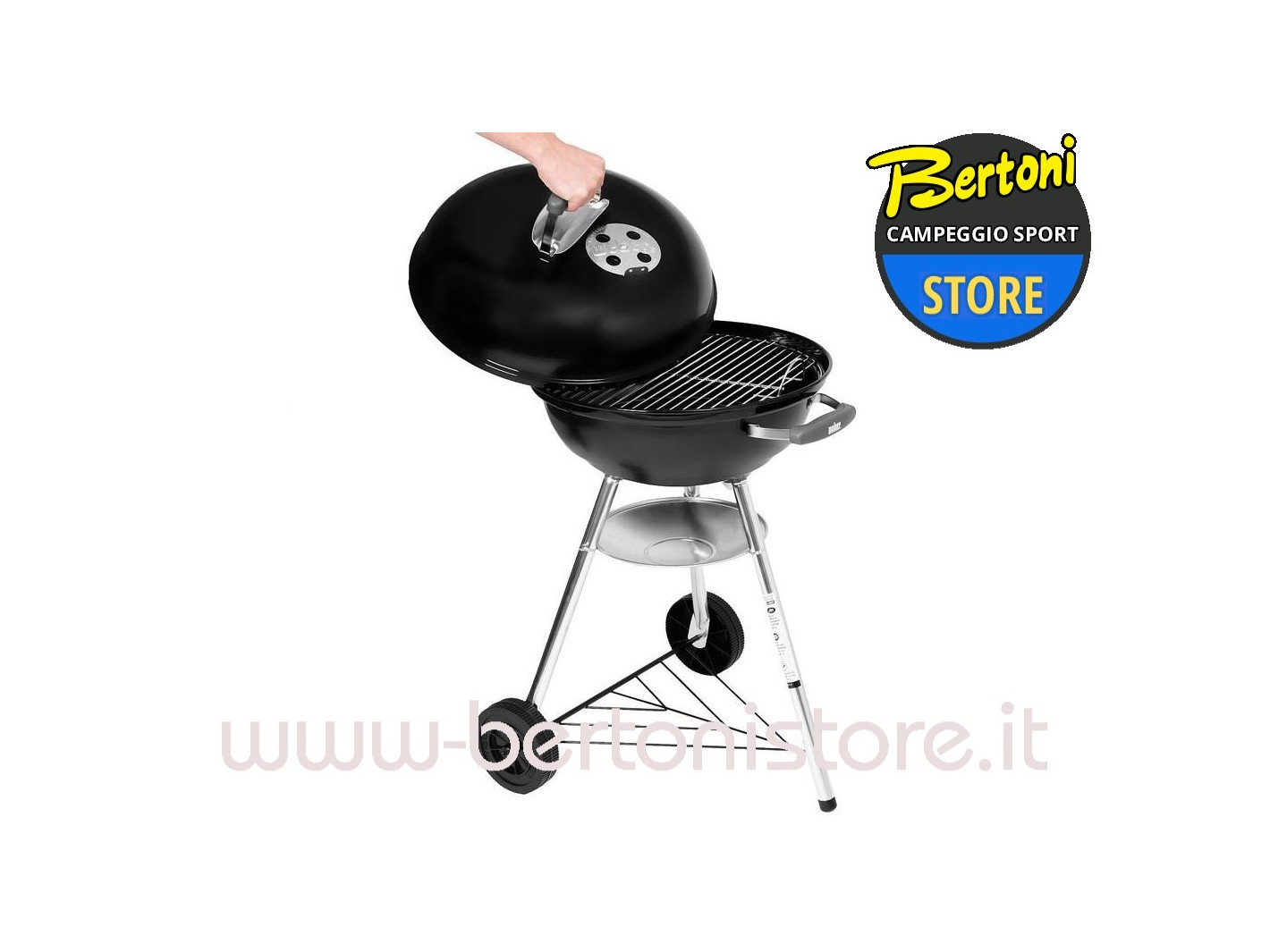 Barbecue a Carbonella Compact Ø 47 Nero 1221004 WEBER