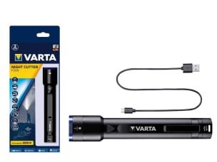 Torcia Ricaricabile a Led Night Cutter F30R 18901 VARTA