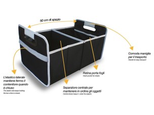 Contenitore da baule doppio Beauty Car 2