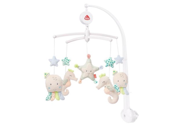 Giostrina musicale Mondo Marino per culla e lettino