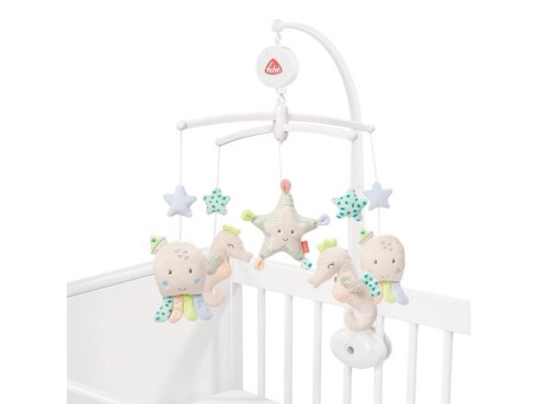 Giostrina musicale Mondo Marino per culla e lettino