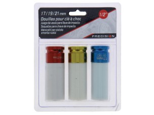 Kit 3 manicotti a choc 17/19/21 mm 2